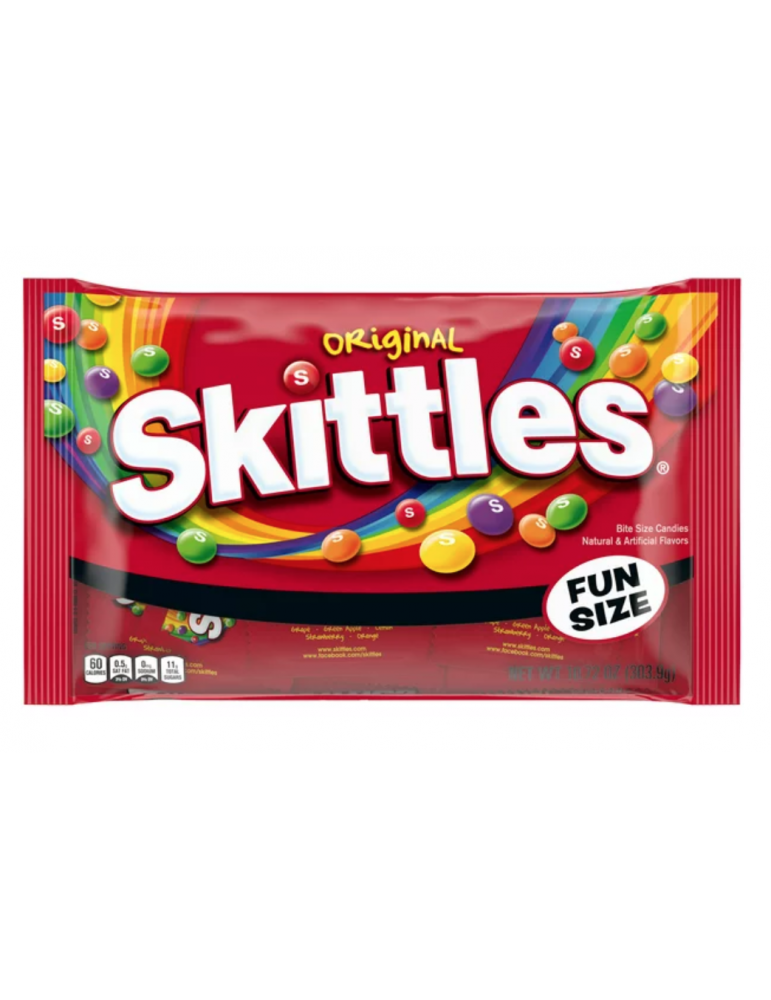 Skittles Original Fun Size Chewy Halloween Candy